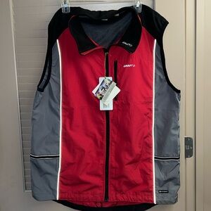 Men’s, Craft courier vest XXL New with Tags